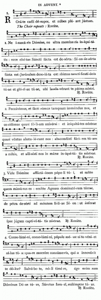 Roráte caéli désuper